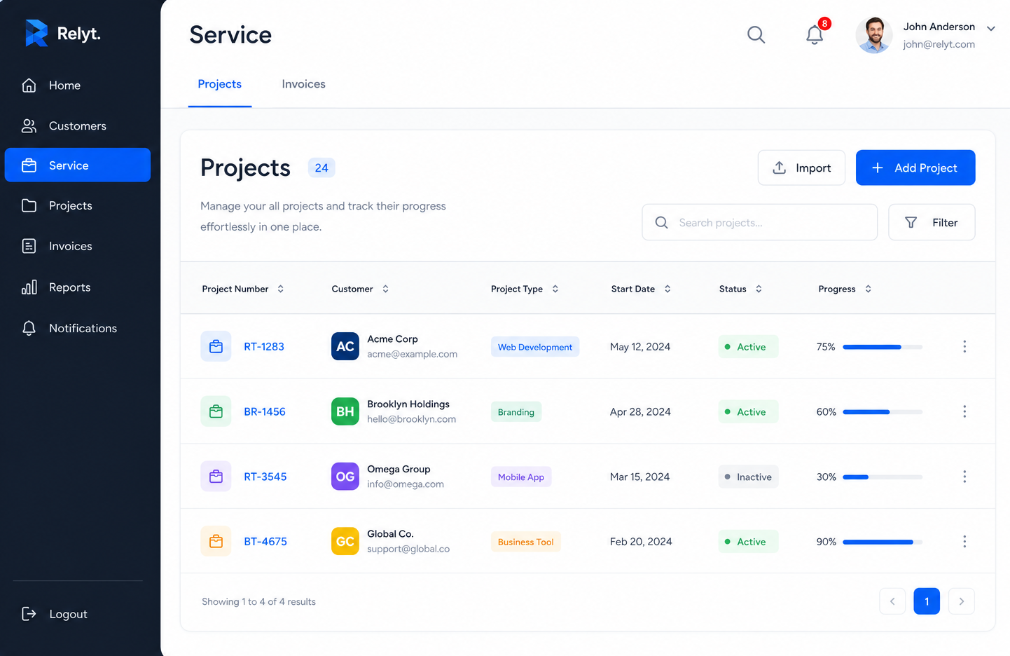 Fine Management App preview